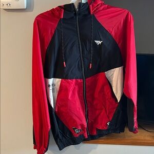 Kill Crew Red and Black Windbreaker Jacket